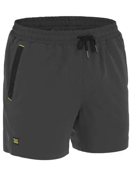 Bisley 4 Way Stretch Elastic Waist Shorts BSH1331 Bisley Workwear